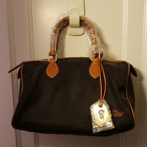 Dooney & Bourke Nylon Classic Satchel, Black